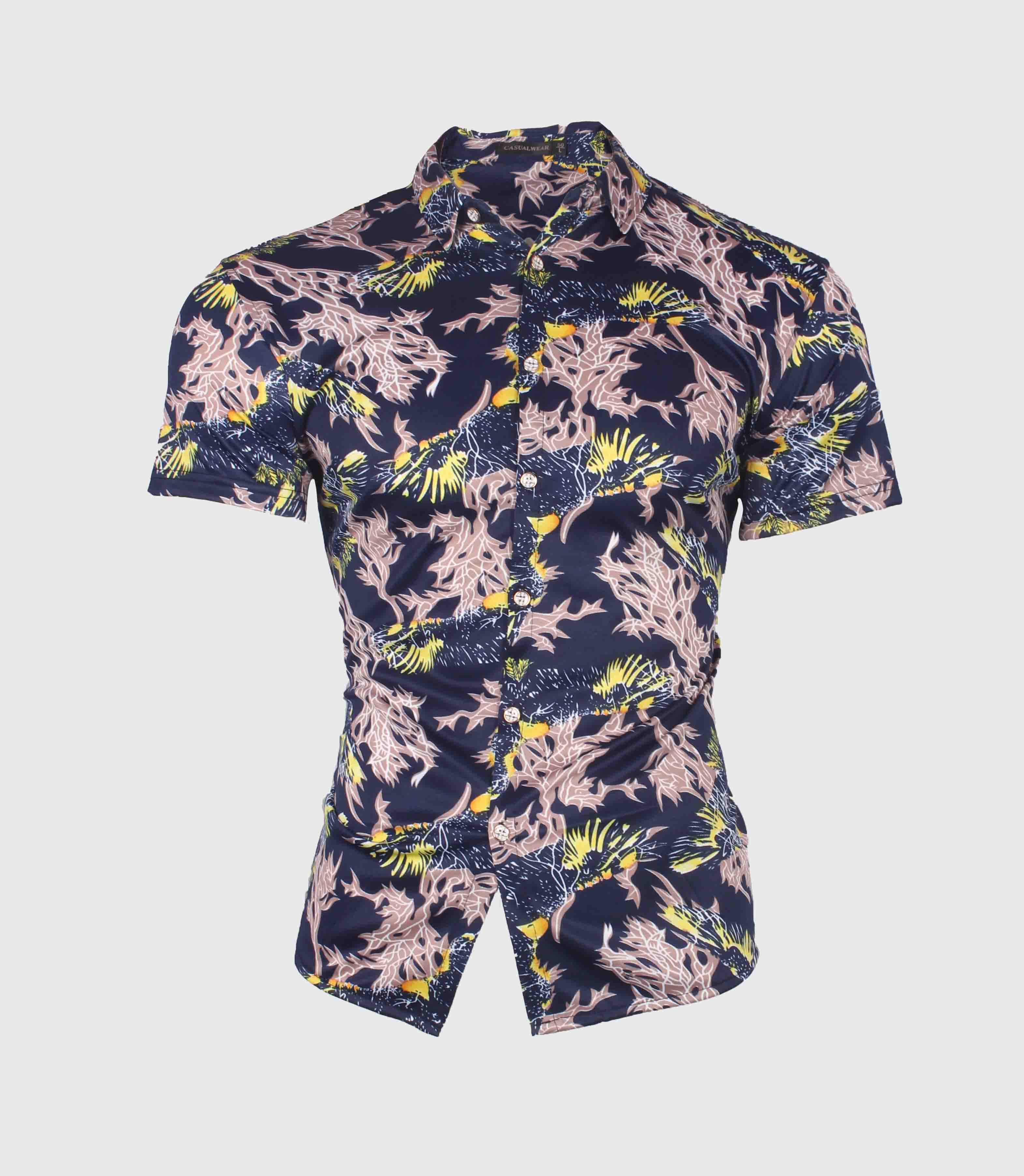 Printed Summer Half Shirt For Men