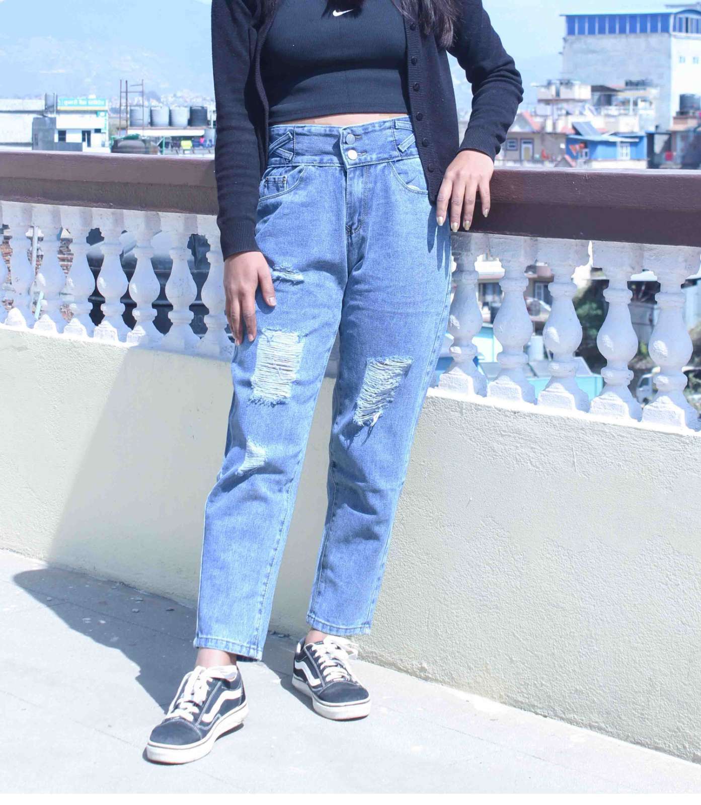MRULIC jeans for women Womens Denim Skinny Jeans Nepal