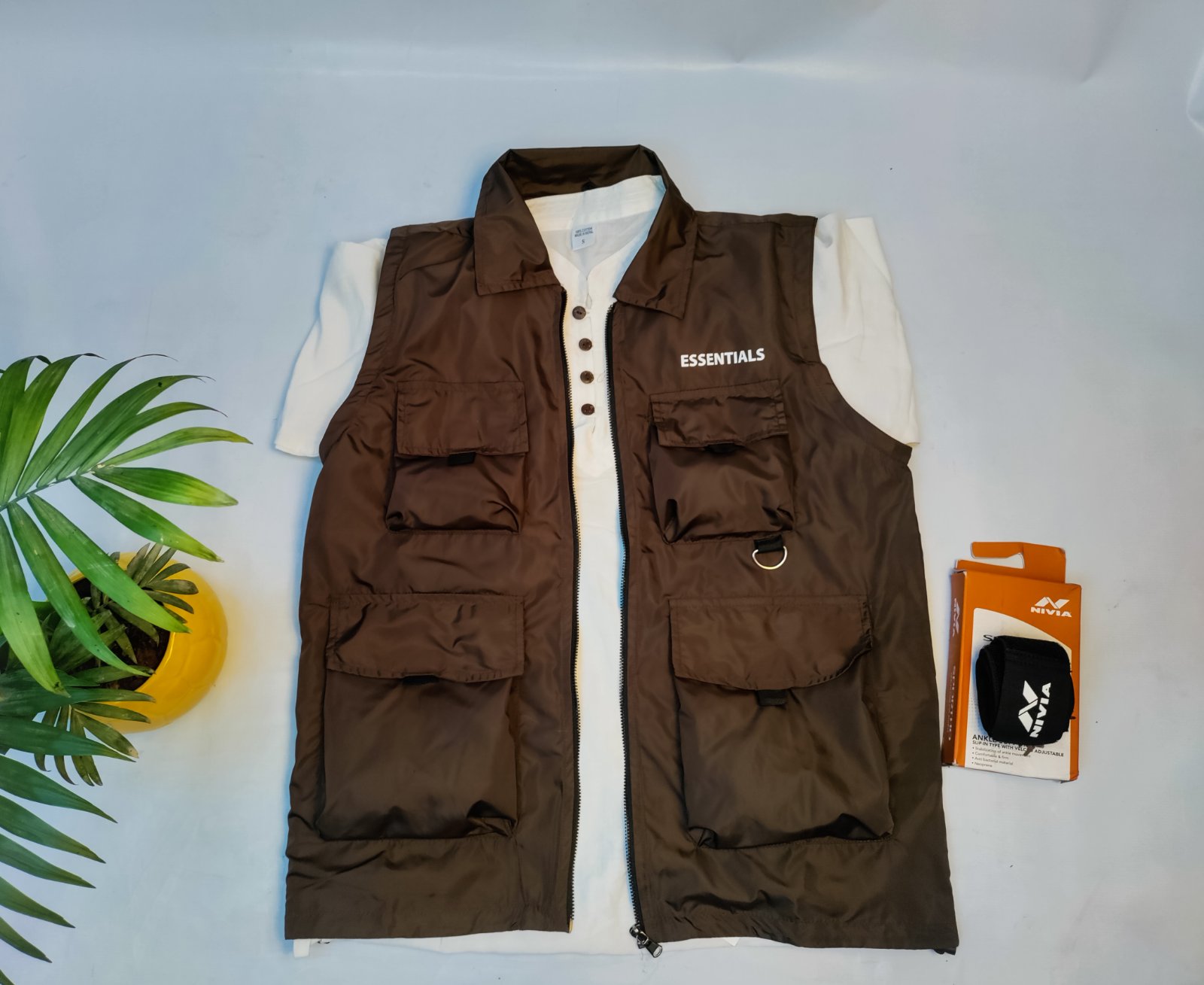 Kalpamart Online Shopping Nepal | Box Design Half Jacket For Men